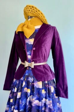 Rain Clouds Navy Lily Dress By Miss Lulo -MODERN MILLIE Shop 59C9E213 C2D2 4C0C B99D EAFE979BFADB