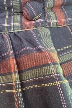 Navy Plaid Gathered Swing Skirt -MODERN MILLIE Shop 59CE1A97 A005 4A2F B756 D90AAF06F369