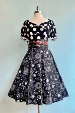 Lunar Full Skirt By Eva Rose -MODERN MILLIE Shop 5A8483BA C5DC 428C 80C0 C24FB0C5C66E