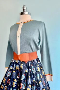 Blue Embroidered Arctic Tiger Vera Cardigan By Palava 7 Blue Embroidered Arctic Tiger Vera Cardigan By Palava -MODERN MILLIE Shop 5B4DC75E A68E 4D4B 875B DEB1A6DDA683