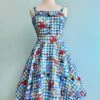 Picnic In Italy Gingham Kyla Dress By Miss Lulo -MODERN MILLIE Shop 5BD0239B 7F94 4B39 B676 590126C31D07