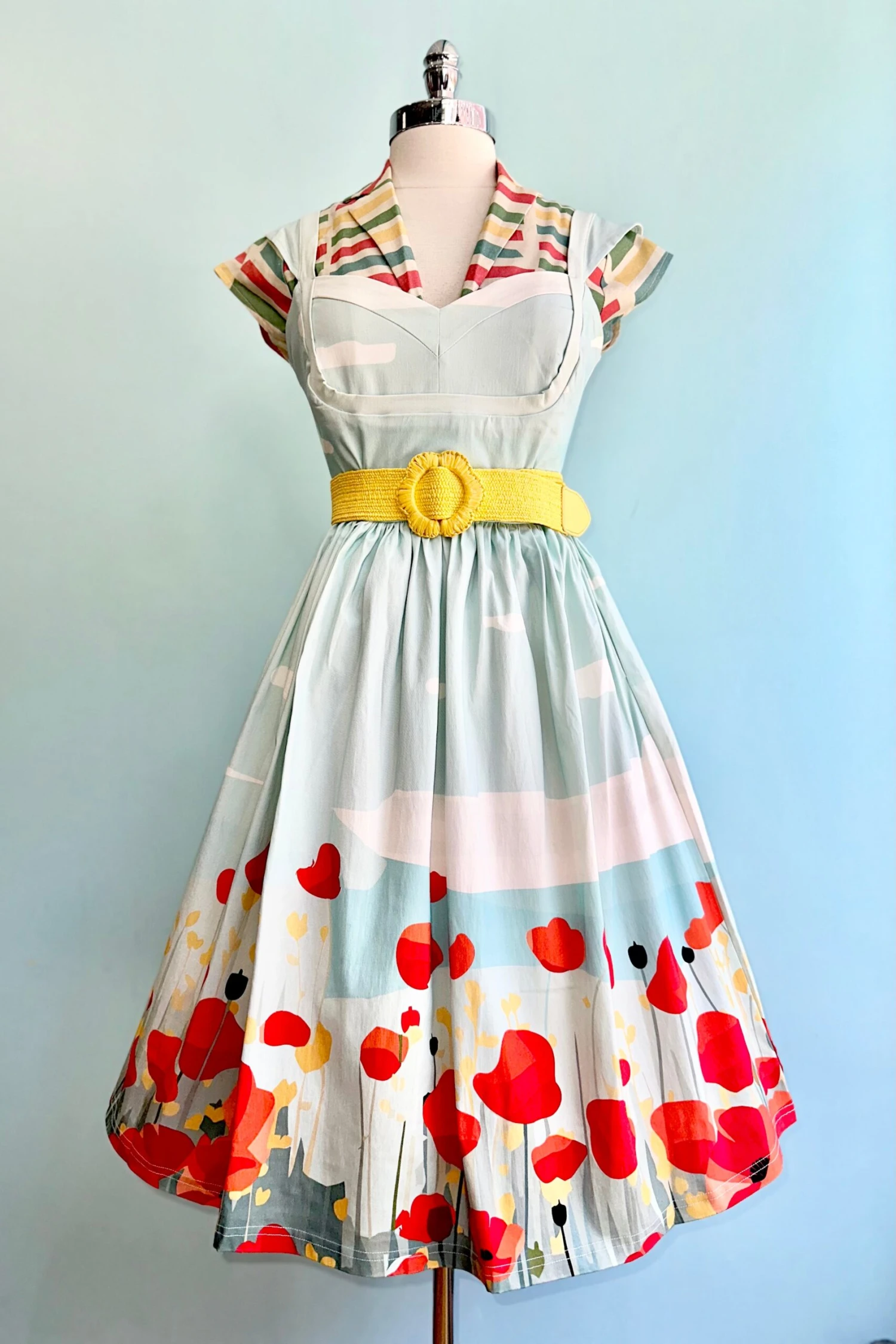 Poppy Field Bengaline Dress Poppy Field Bengaline Dress -MODERN MILLIE Shop 5C1C762C 9B81 4D16 B917 F4E8206DDF9D scaled