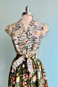 Ivory Lighthouse Peggy Top By Palava -MODERN MILLIE Shop 5D3D9258 4BBC 4085 8F91 E8F07F3A6805