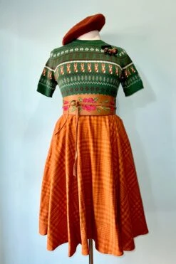 Green Vixey Fox Sweater By Hell Bunny -MODERN MILLIE Shop 5E7D5A0D C447 4B23 946E B726EBC3BFE9