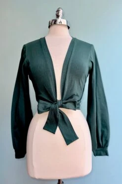 Evergreen Grace Full Sleeve Sweet Sweater By Heart Of Haute