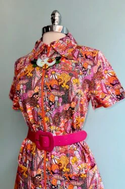 Sunset Mushroom Minidress By Blue Platypus -MODERN MILLIE Shop 5FC285C9 EC4F 40F3 8B08 CFC4964D3E7E