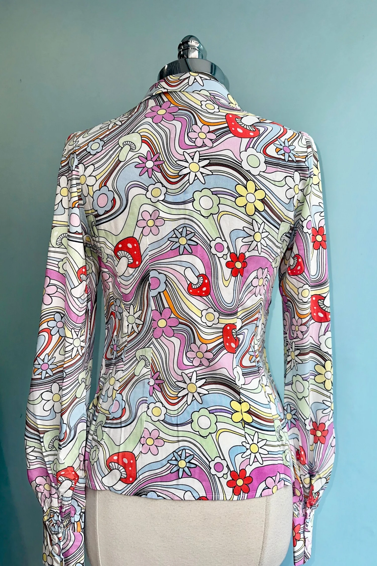 Happy Daze Blouse by Hell Bunny Happy Daze Blouse By Hell Bunny -MODERN MILLIE Shop 604060FE CA74 472A B0D7 4D0A342B20FA scaled