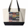 90's Hip Hop Tapes Canvas Zipper Tote Bag -MODERN MILLIE Shop 625442f5415ccb6cb957d16dcdb78acb81ba077bc6dd588ff34e80a3deeb0bc6