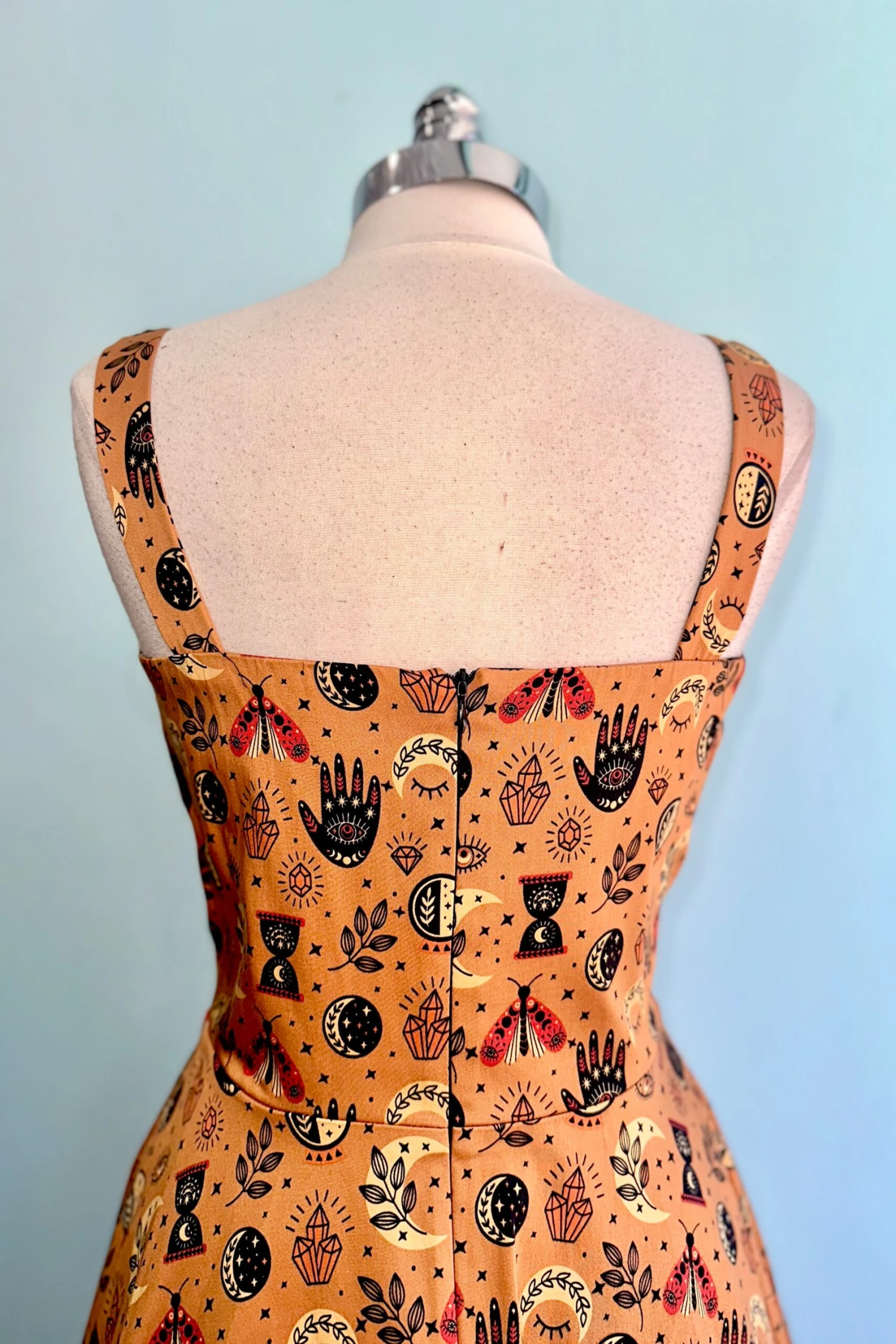 Bronze Mystical Longer Length Fold-Over Dress by Eva Rose Bronze Mystical Longer Length Fold-Over Dress By Eva Rose -MODERN MILLIE Shop 62BA1E09 EABE 4551 8988 8F788D794530 scaled