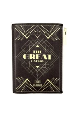The Great Gatsby Art Deco Coin Purse Wallet By Well Read Co.