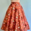 Amber Mushroom Full Skirt By Tulip B.