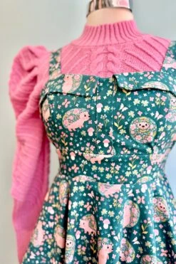 Dusty Pink Mock Neck Puff Sleeve Sweater -MODERN MILLIE Shop 651EC282 C3FA 4075 BCDA C5DE2D5D1F11