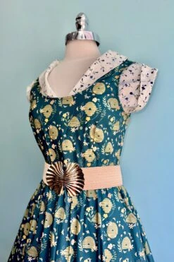 Ditsy Blue Floral Notched Collar Blouse -MODERN MILLIE Shop 666F30DC AC33 4E21 9AC1 8CD0B1BA2800