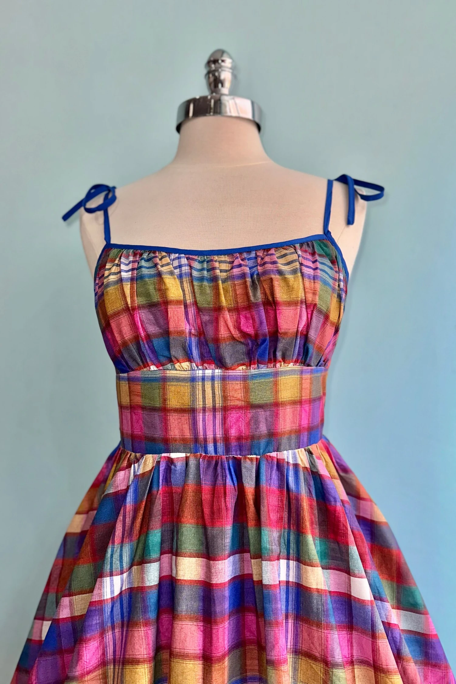 Multicolor Plaid Shirred Bust Swing Dress Multicolor Plaid Shirred Bust Swing Dress -MODERN MILLIE Shop 66FEB93F DBAD 424F B99E 0B32C399B8A6 scaled