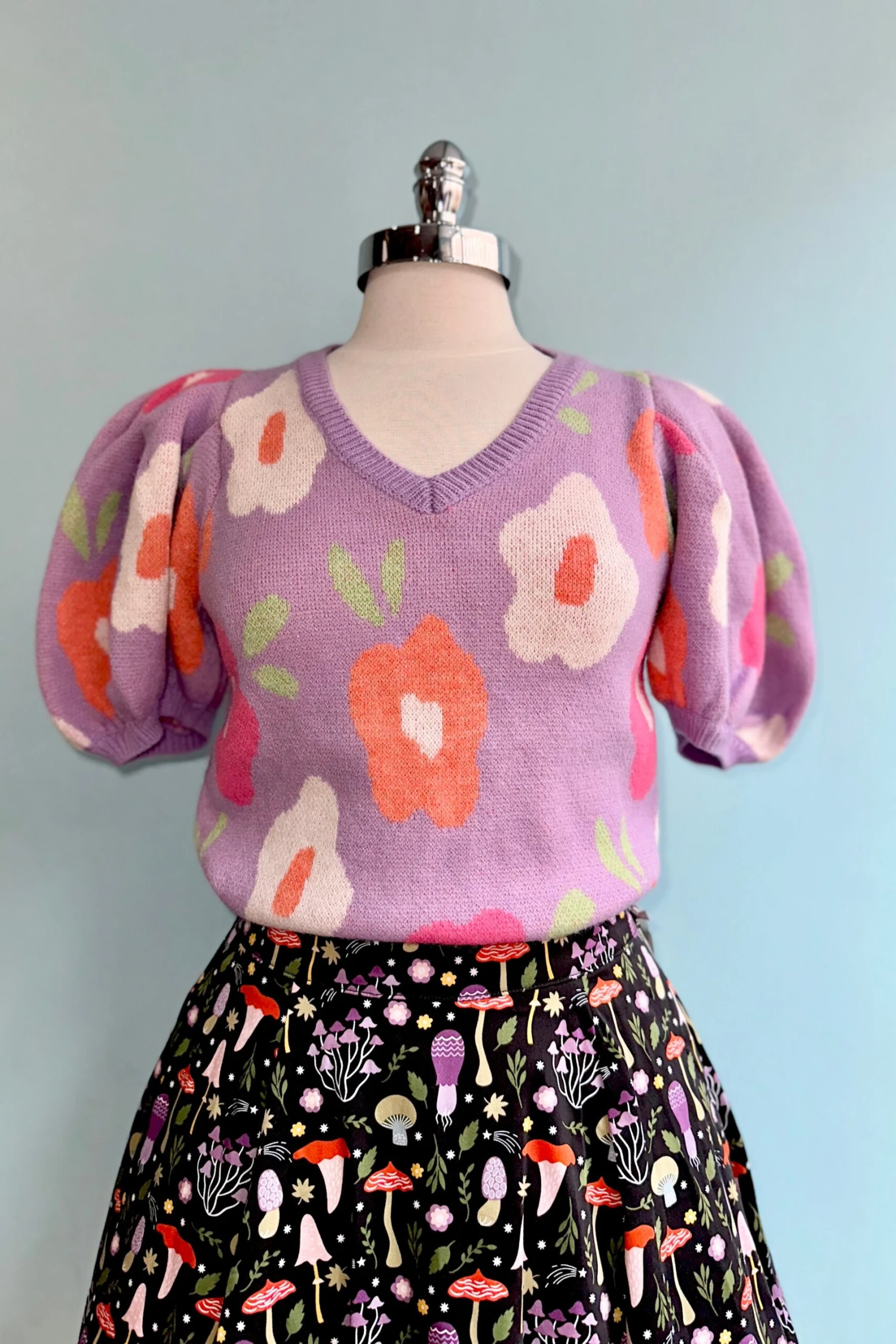 Lavender Floral Puff Sleeve Sweater Lavender Floral Puff Sleeve Sweater -MODERN MILLIE Shop 67C60ACF 39CF 48AB 8968 F66E8BF03D37 scaled