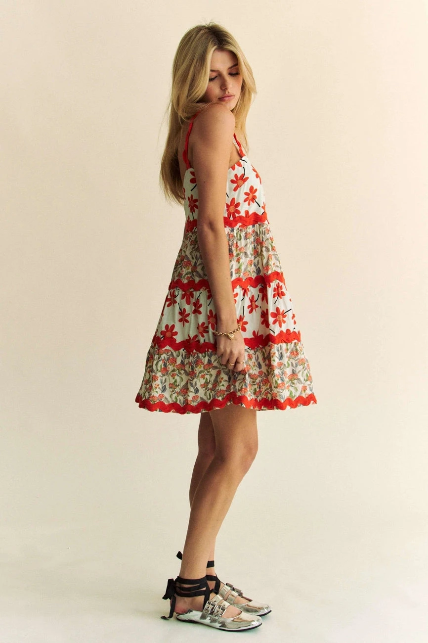 Ric-Rac Tiered Mini Dress Ric-Rac Tiered Mini Dress -MODERN MILLIE Shop 67ecf9afdfe7ea5d532c526a52c6ef4568c7ee3e5aab2c8455d6cfd387b511bb