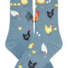 Chickens Women's Ankle Socks By Foot Traffic -MODERN MILLIE Shop 6969 chickens