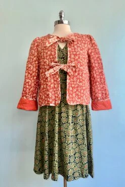 Olive Floral Callie Wrap Dress By Mata Traders -MODERN MILLIE Shop 6D543496 D4D7 4304 9634 847281A34C63