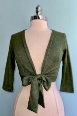 Olive Sweet Sweater By Heart Of Haute