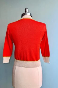 Coral Leaping Tiger Vera Cardigan By Palava -MODERN MILLIE Shop 6EF6E9E6 C0EA 415F 8794 050449837274