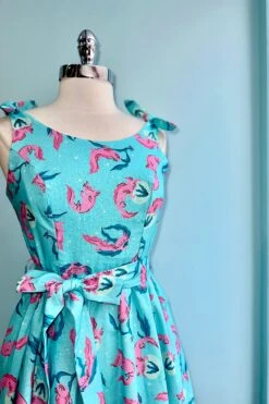 Teal Axolotl Bri Dress By Miss Lulo -MODERN MILLIE Shop 6F679A0E 63F2 444C A771 C7EBEC5BDF99
