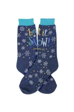 Let It Snow Women's Ankle Socks By Foot Traffic