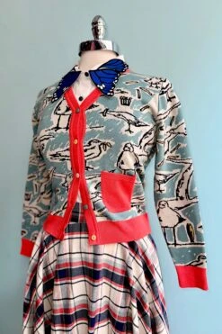 Teal Seagull Hilda Cardigan By Palava 6 Teal Seagull Hilda Cardigan By Palava -MODERN MILLIE Shop 71ABBF04 8B14 496E 8775 21FE4F8DBBED