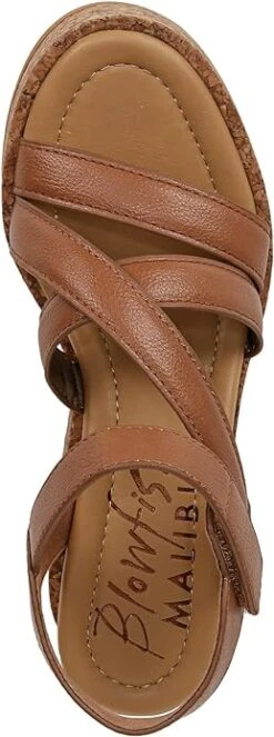 Final Sale Tan Cork Wedge Breanna Sandals By Blowfish -MODERN MILLIE Shop 71reOtaIT1L. AC SY695