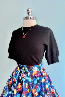 Black Short Sleeve Sweater By Banned -MODERN MILLIE Shop 7211EB60 BC73 4894 BA44 54FD838E293A