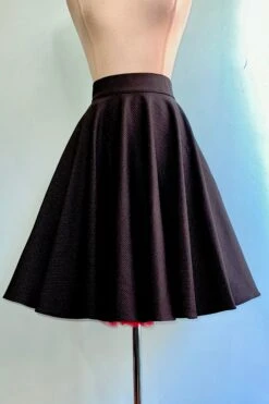 Charcoal Dot Circle Skirt By Heart Of Haute 4 Charcoal Dot Circle Skirt By Heart Of Haute -MODERN MILLIE Shop 7298B901 7F2C 4E22 9E83 CCC9B257647D