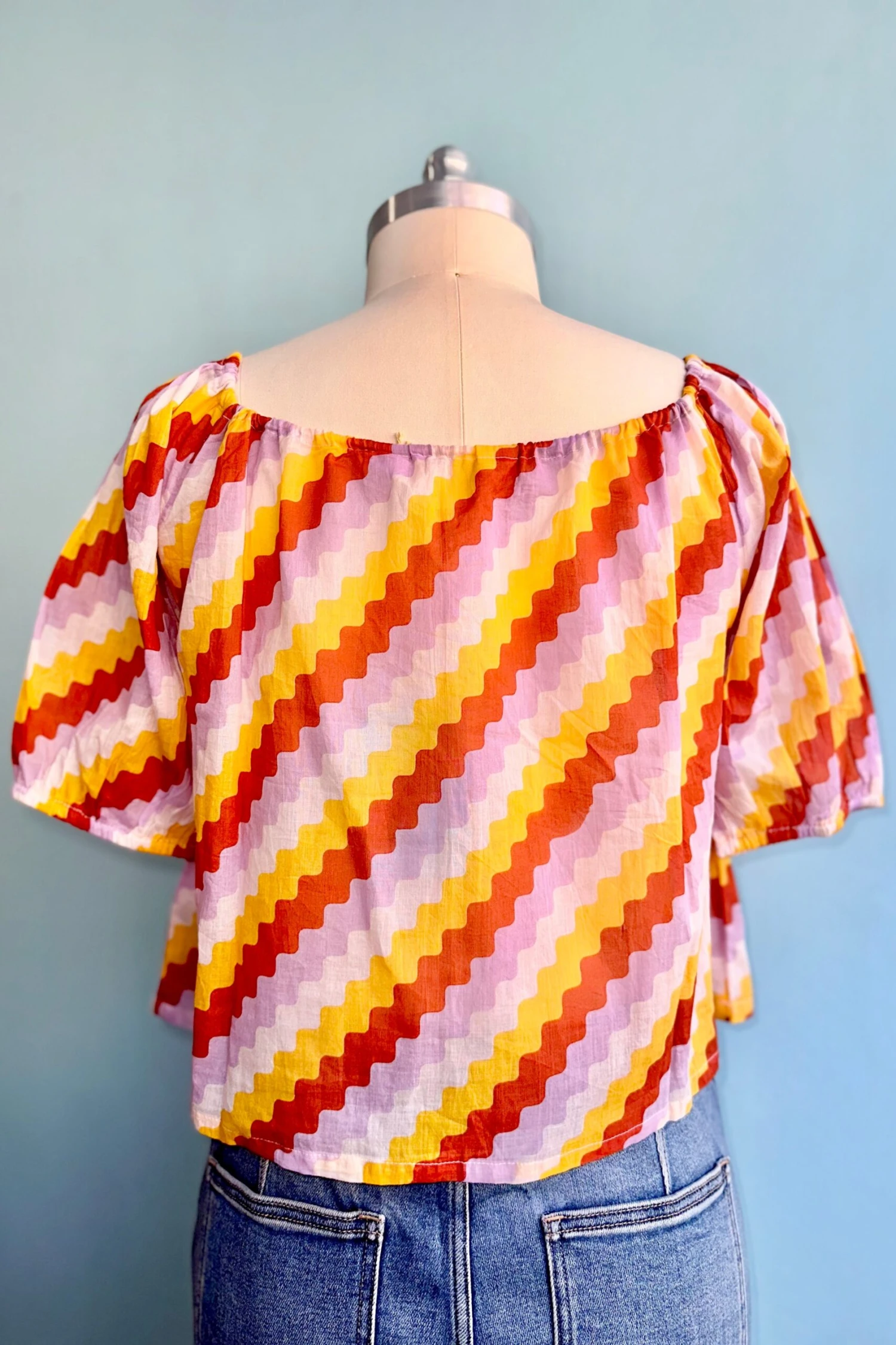 Zig-Zag Top by Compania Fantastica Zig-Zag Top By Compania Fantastica -MODERN MILLIE Shop 729AFFA2 ACE6 41BC A2E6 E25C4615A367 scaled