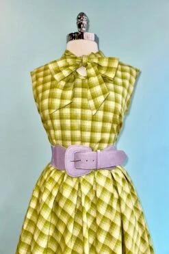 Green Plaid Doris Skirt By Retrolicious -MODERN MILLIE Shop 7368CC07 351D 4F62 8337 1F575EE2FCE7