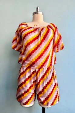 Zig-Zag Top By Compania Fantastica 6 Zig-Zag Top By Compania Fantastica -MODERN MILLIE Shop 75F58724 248E 40AA B672 8E60813A0631