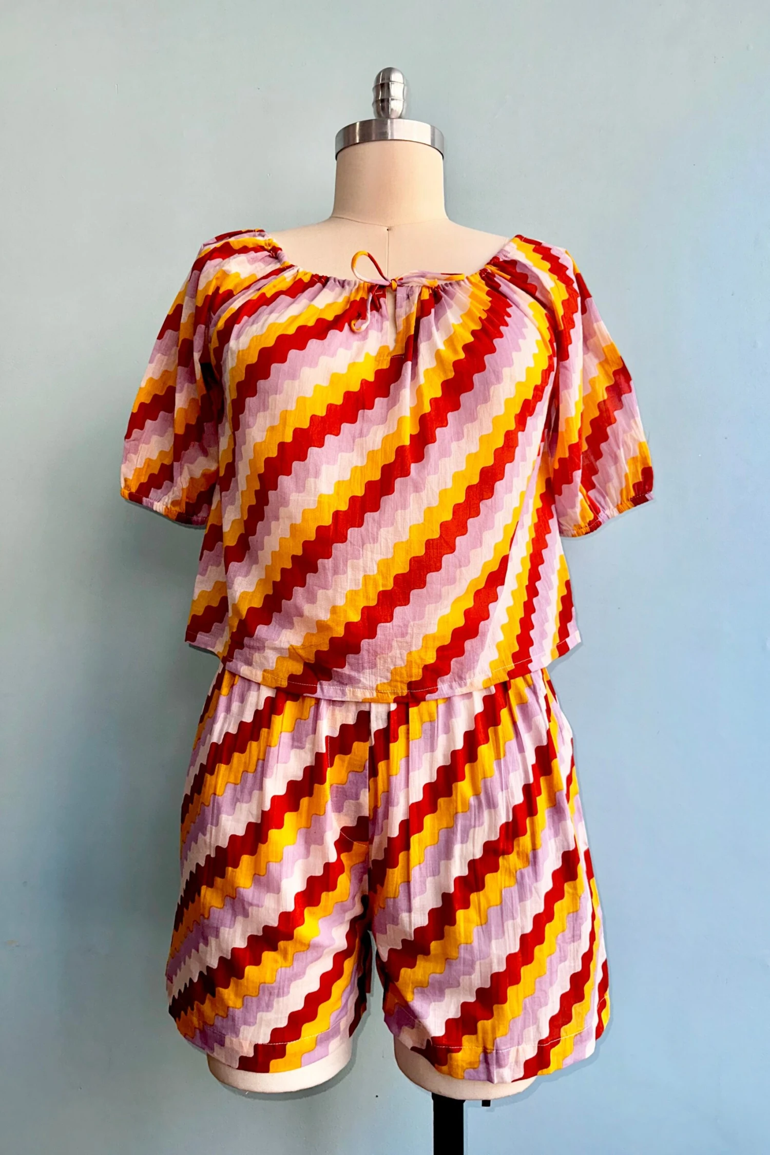 Zig-Zag Top by Compania Fantastica Zig-Zag Top By Compania Fantastica -MODERN MILLIE Shop 75F58724 248E 40AA B672 8E60813A0631 scaled