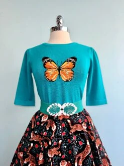 Tiger Flower Field Full Skirt By Eva Rose -MODERN MILLIE Shop 7663AFD7 CBB1 4C2B 8E7B B33F7A90FD06