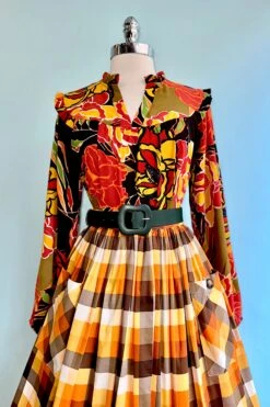 Brown And Olive Long Sleeve Top 4 Brown And Olive Long Sleeve Top -MODERN MILLIE Shop 7BA62943 2C08 40D2 A9E1 04045BD00BD4