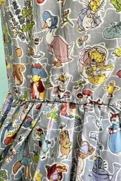 Beatrix Potter Dress In Blue By Tulip B. -MODERN MILLIE Shop 7FE07318 26DA 404E 90A5 D8A19892DFE5