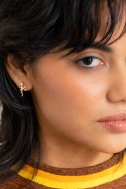 Fortune Lizard Stud Earrings By Peter And June -MODERN MILLIE Shop 7cf4d9724cbf469214770aeae64c4a032d4da8305713b2cdd9bafd302d6b2799