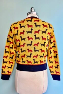 Mustard Sausage Dog Vera Cardigan By Palava -MODERN MILLIE Shop 83B206E9 D1F8 431D B11E 569D9690B3F6
