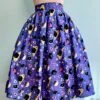 Purple Conversation Hearts And Black Cats Doris Skirt By Retrolicious 1 Purple Conversation Hearts And Black Cats Doris Skirt By Retrolicious -MODERN MILLIE Shop 83B3B6B5 1160 418C 89D6 EE937D0C9BDE