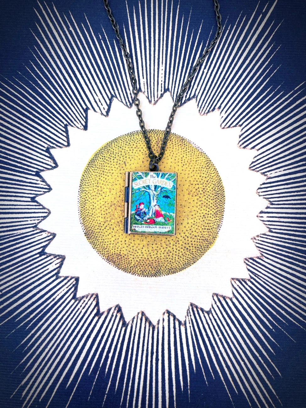 The Secret Garden Book Locket Necklace by Marshall and Rose The Secret Garden Book Locket Necklace By Marshall And Rose -MODERN MILLIE Shop 852c9cc036a56101262f293c8256ef9b4fbaec8eab6b65607bfec65b3bee3eeb