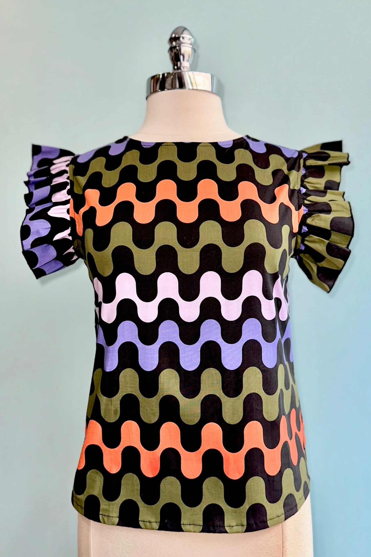 Ruffle Top in Ditto by Nooworks Ruffle Top In Ditto By Nooworks -MODERN MILLIE Shop 85C22D0B D245 4349 948F 301194887DEA scaled