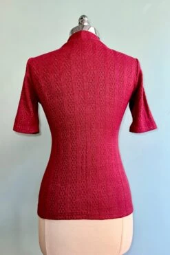 Burgundy Denise Elbow Length Top By Heart Of Haute 8 Burgundy Denise Elbow Length Top By Heart Of Haute -MODERN MILLIE Shop 862FFB83 9827 4D92 A178 E3E88D3DFA09