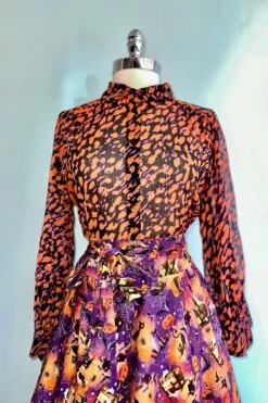 Graphic Voile Blouse By Lili Sidonio -MODERN MILLIE Shop 86C901BF 127D 4A9D 9E44 788A03D08C5A