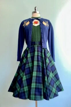 Black Watch Plaid Flannel Circle Skirt By Heart Of Haute -MODERN MILLIE Shop 8A78C11B 1BBD 47F4 93A3 A50303A41F97