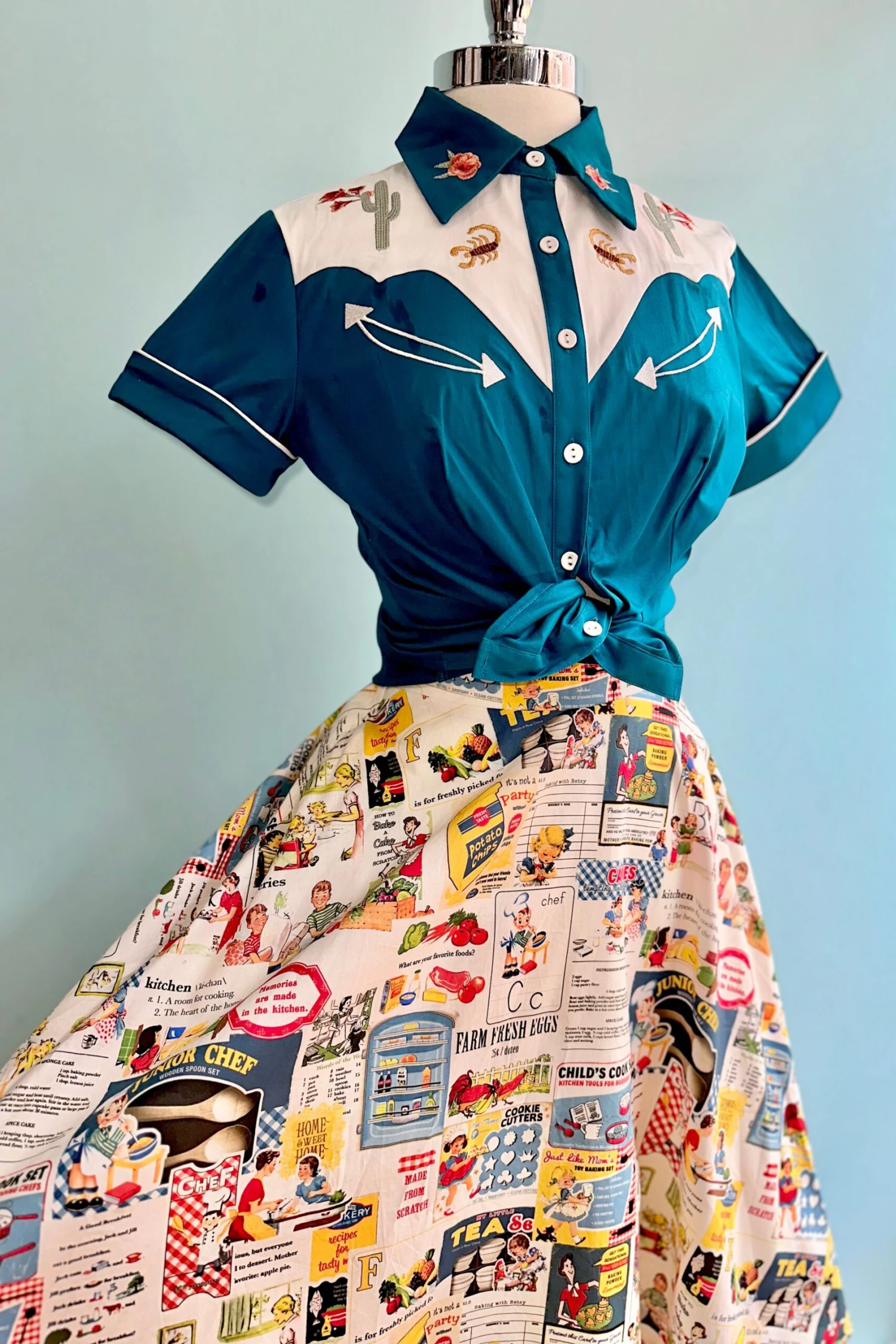 Vintage Kitchen Print Full Skirt by Tulip B. Vintage Kitchen Print Full Skirt By Tulip B. -MODERN MILLIE Shop 8E3BE969 1EC3 483E 94A1 3DD7E5403E8E scaled