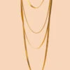 Louise 4-Layer Snake Necklace By Peter And June -MODERN MILLIE Shop 8e8bcbcd402c301c3081c0b163bca95ffdddbc3a35ad8547805cde30ad9f98a7