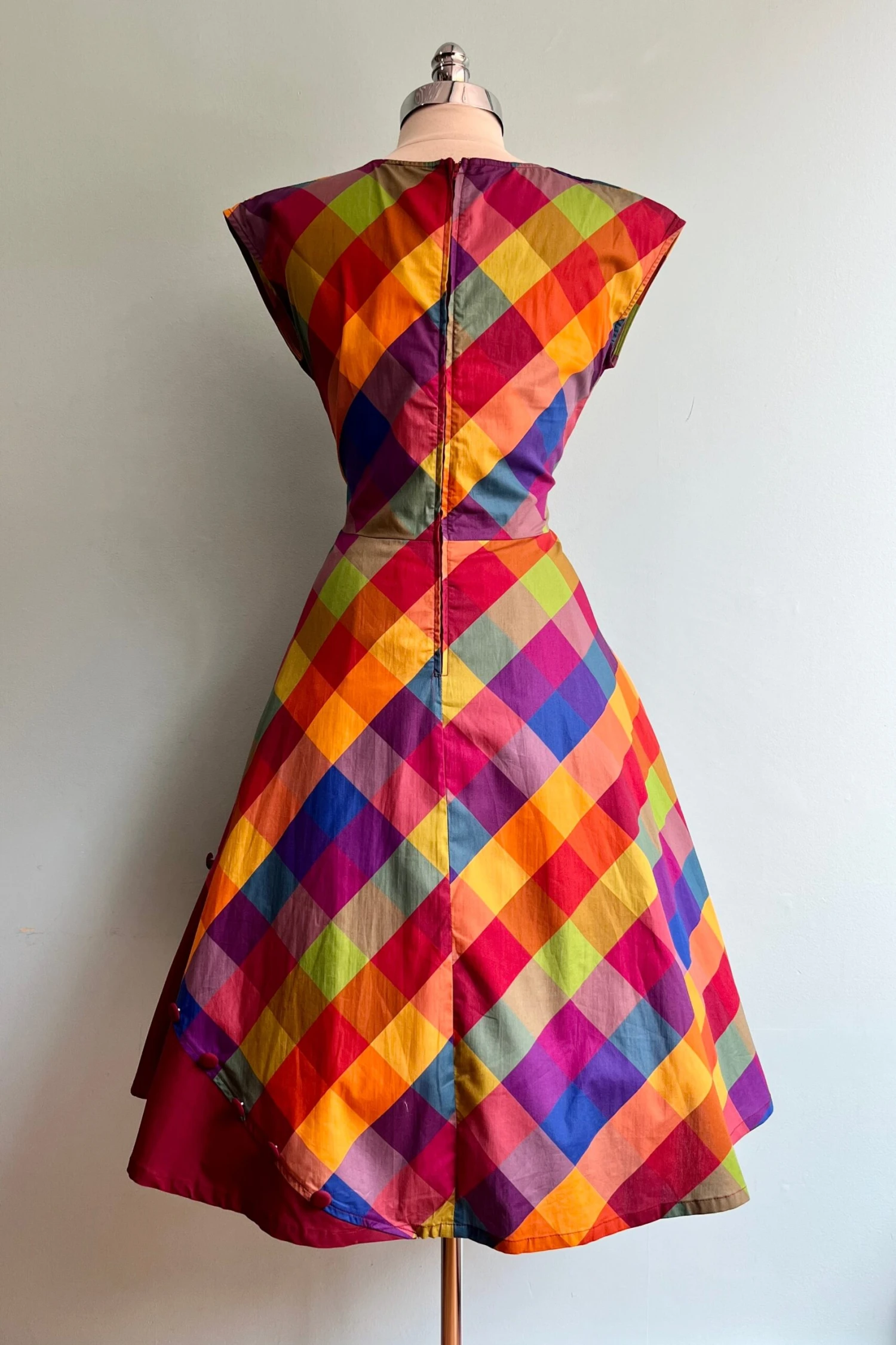 Cotton Madras Rainbow Cap Sleeve Dress Cotton Madras Rainbow Cap Sleeve Dress -MODERN MILLIE Shop 901F9EAF FE23 440C A239 286B06B34A4D scaled