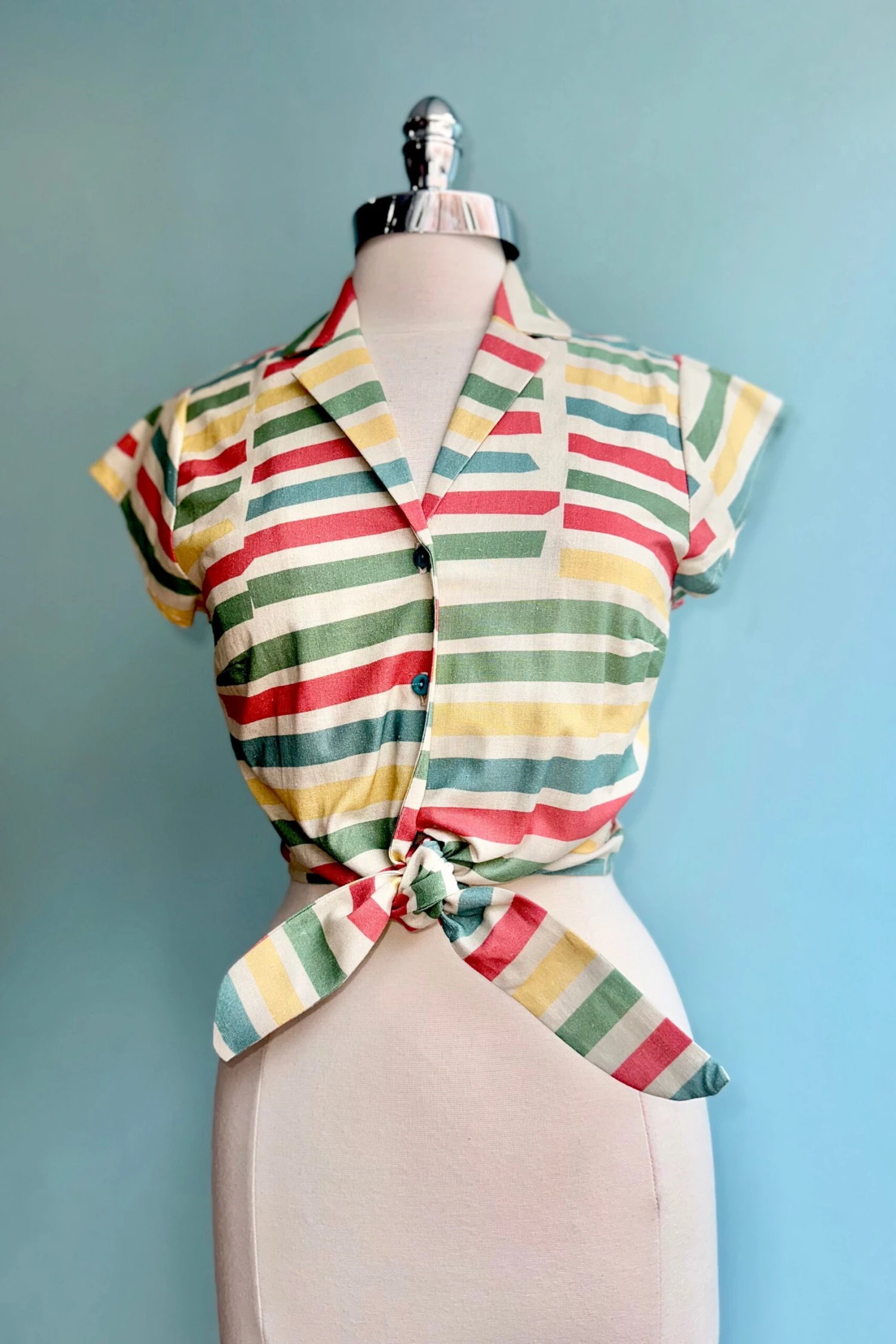 Multi Beach Stripe Peggy Top by Palava Multi Beach Stripe Peggy Top By Palava -MODERN MILLIE Shop 9050A6F4 858D 4FFA A1C9 8533B01553B2 scaled