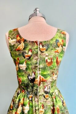 Spring Chicken Fit & Flare Dress By Retrolicious -MODERN MILLIE Shop 909BF73B F9D2 4981 AF21 7FE25FDF61F0